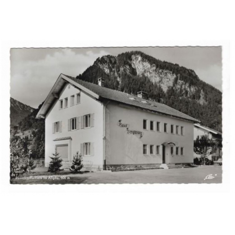 Postkarte-Pfronten, Haus Bergkranz