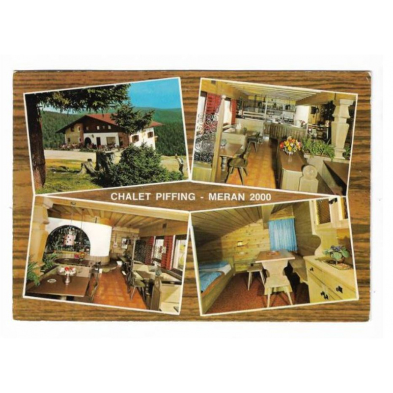 Postkarte-Meran. CHALET PIFFING