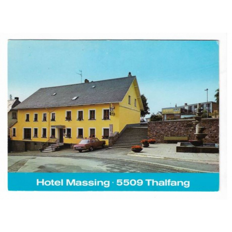 Postkarte-Thalfang, Hotel MASSING.