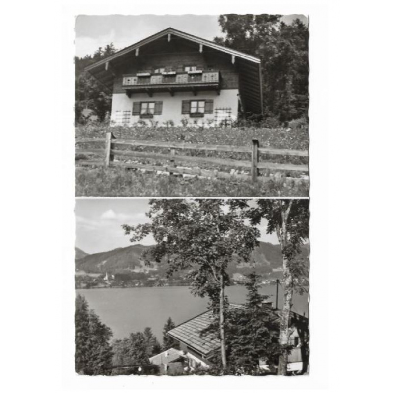 Postkarte-Haus Eichinger, Tegernsee.