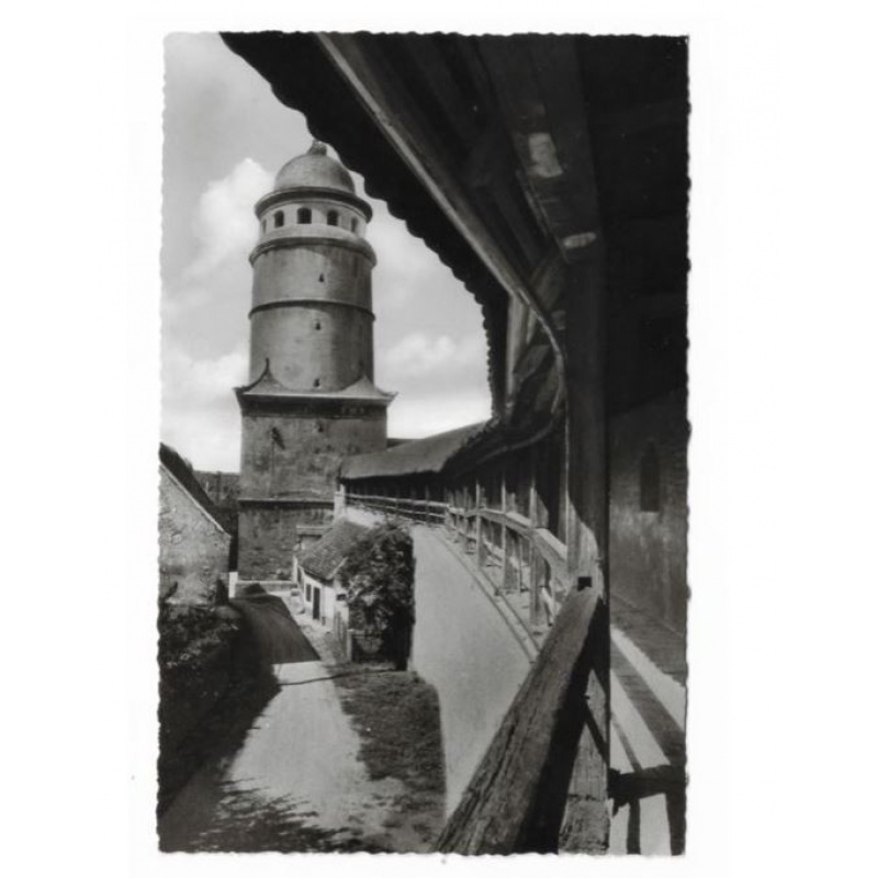 Postkarte-Nördlingen-Löpsinger Tor.