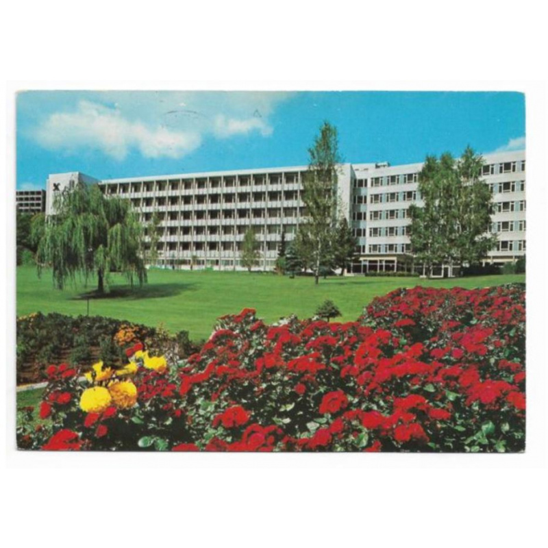 Postkarte-Bad Driburg-Klinik Berlin.