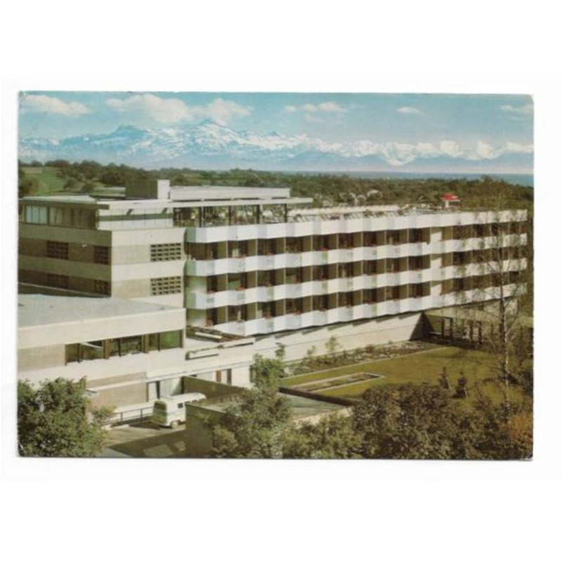 Postkarte-Meersburg-Parksanatorium Meersburg.