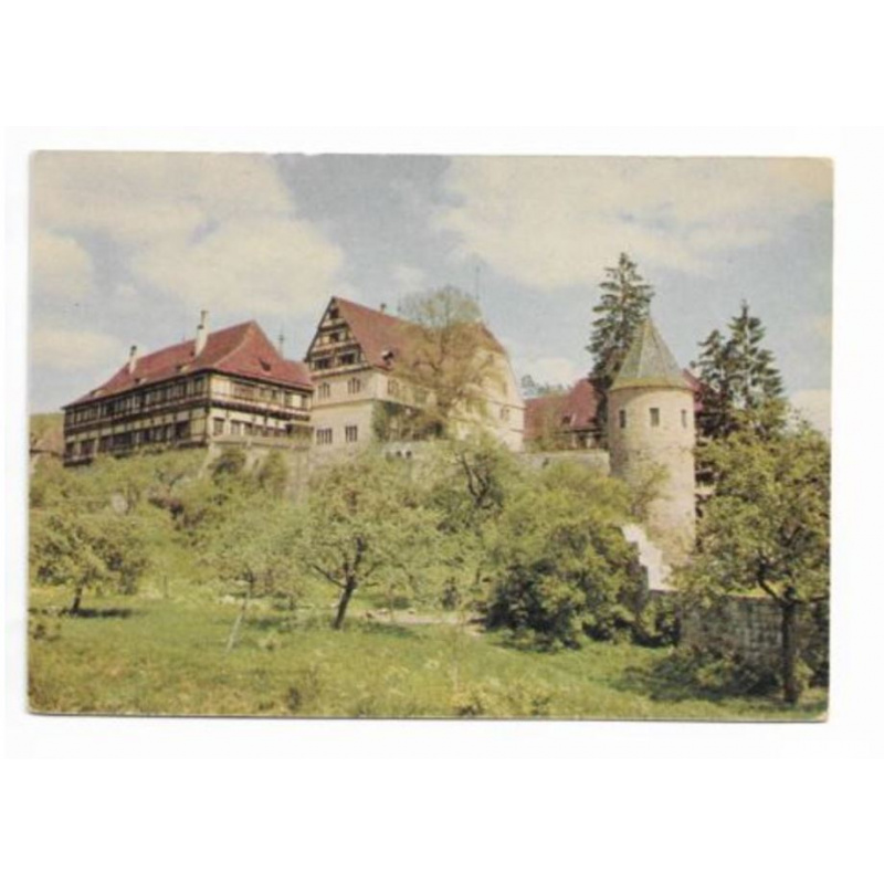 Postkarte-Jugendherberge -Tübingen.-