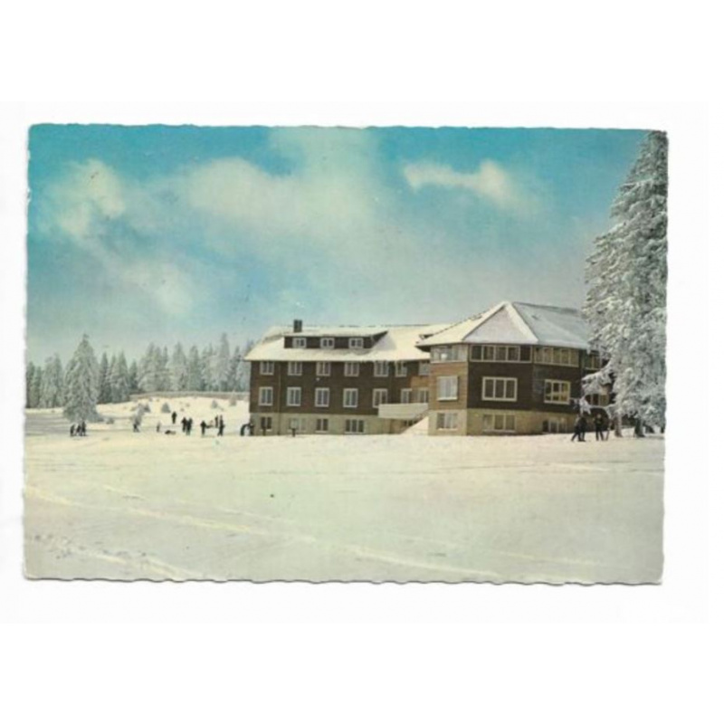 Postkarte-Jugendherberge -Torfhaus/Harz.