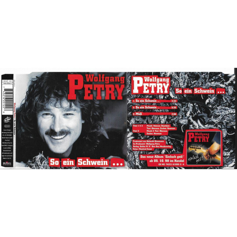 Wolfgang Petry So ein Schwein (1998) [Maxi-CD]