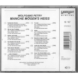 Wolfgang Petry - Manche mögens heiss - CD