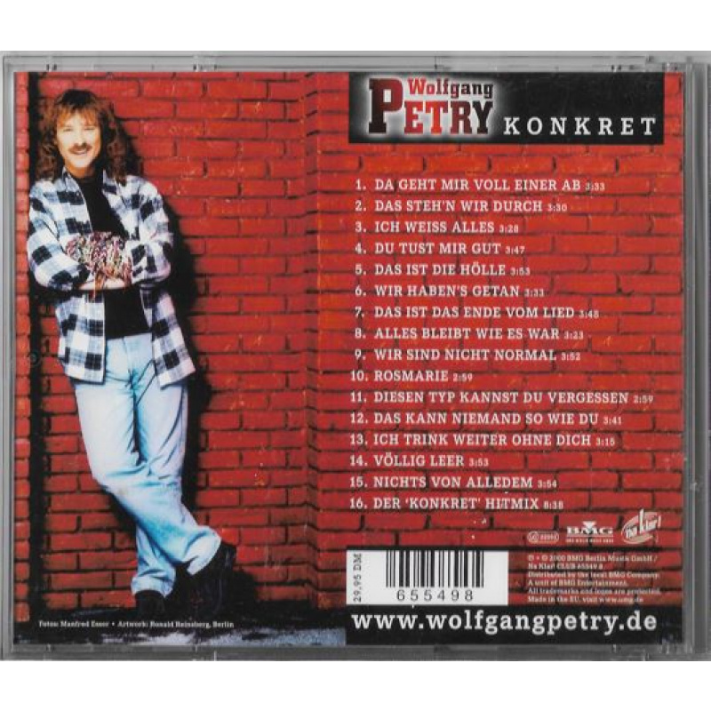 Konkret von Wolfgang Petry CD