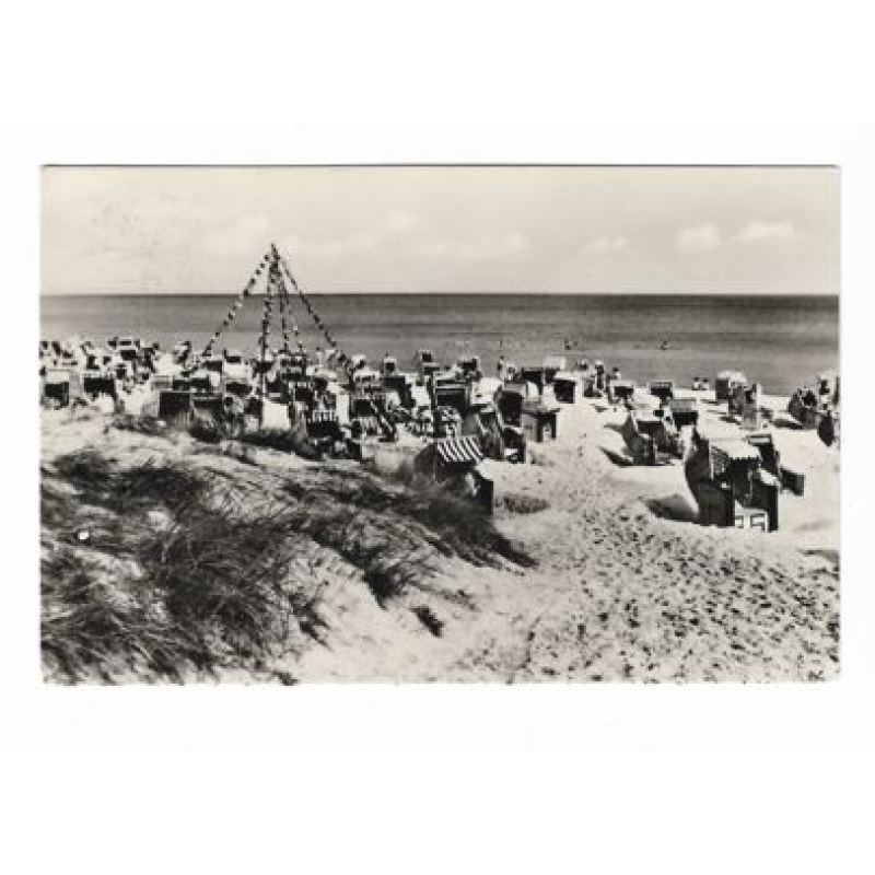 Ostseebad Göhren/Rügen. Strand.