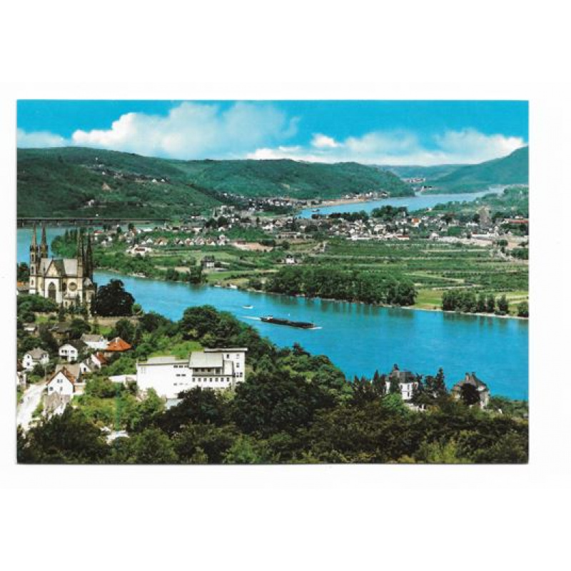 Postkarte-Remagen am Rhein.