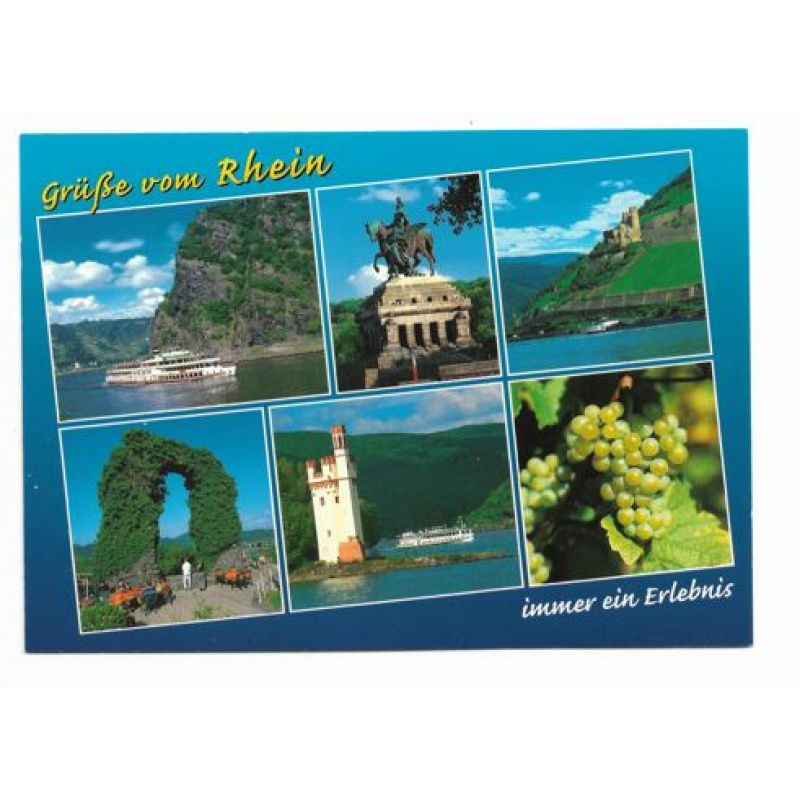 Postkarte-Remagen am Rhein.