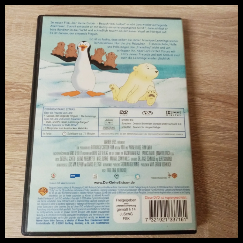 Der kleine Eisbär - Besuch vom Südpol von Thilo Graf Roth... | DVD |