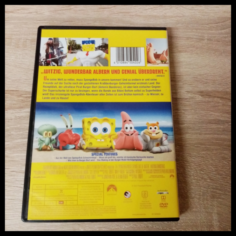 SpongeBob Schwammkopf: Schwamm aus dem Wasser (DVD)