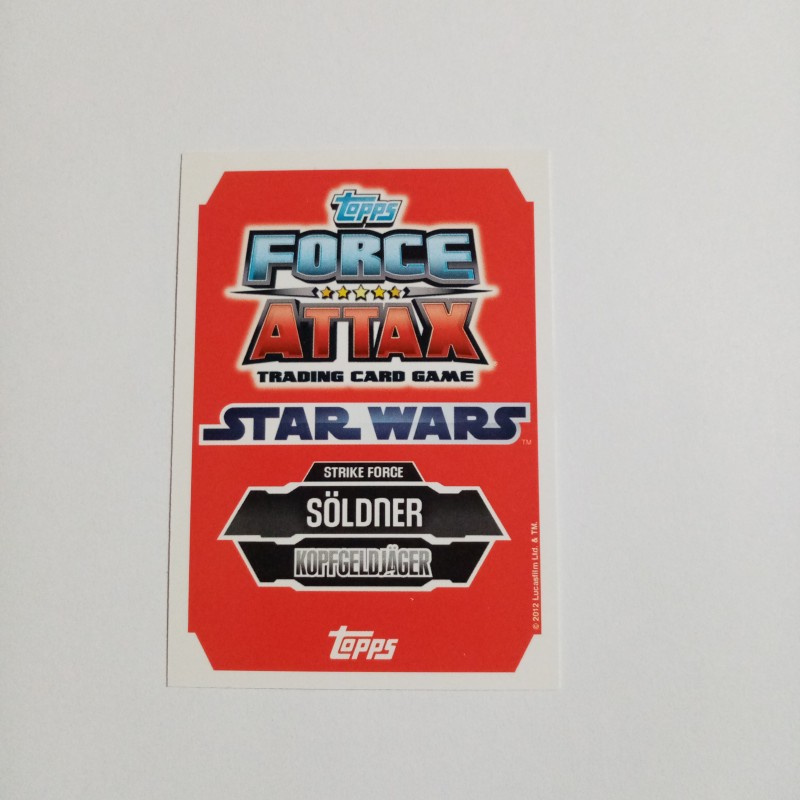 Force Attax Card. KOPFGELDJÄGER. Nr. 189