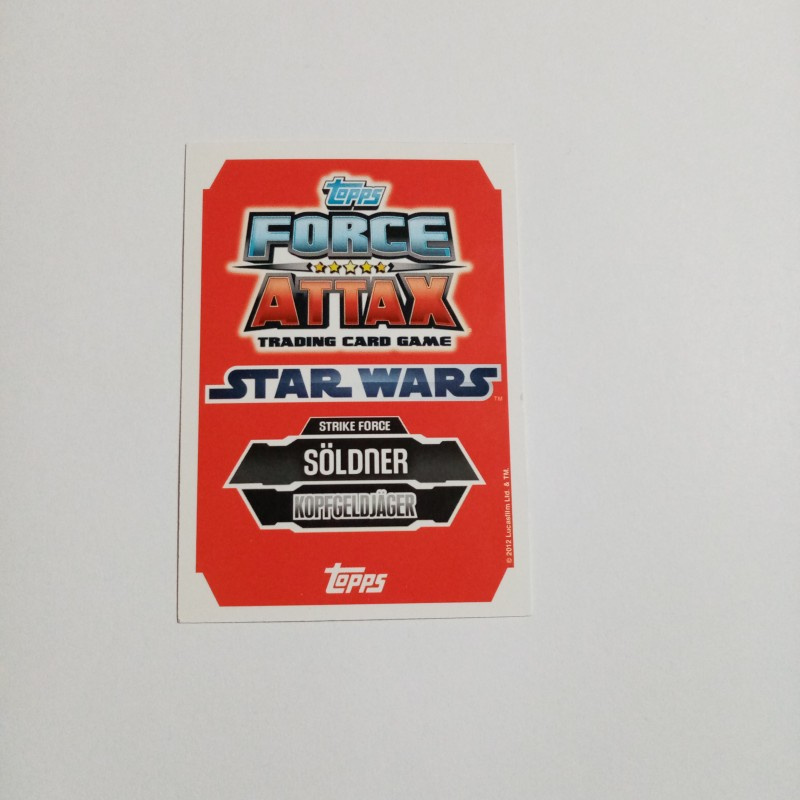 Force Attax Card. KOPFGELDJÄGER . Söldner