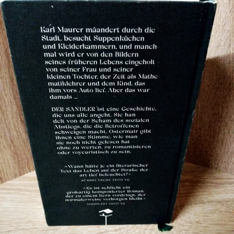 Markus Ostermair-Der Sandler - Roman. Büchergilde Gutenberg