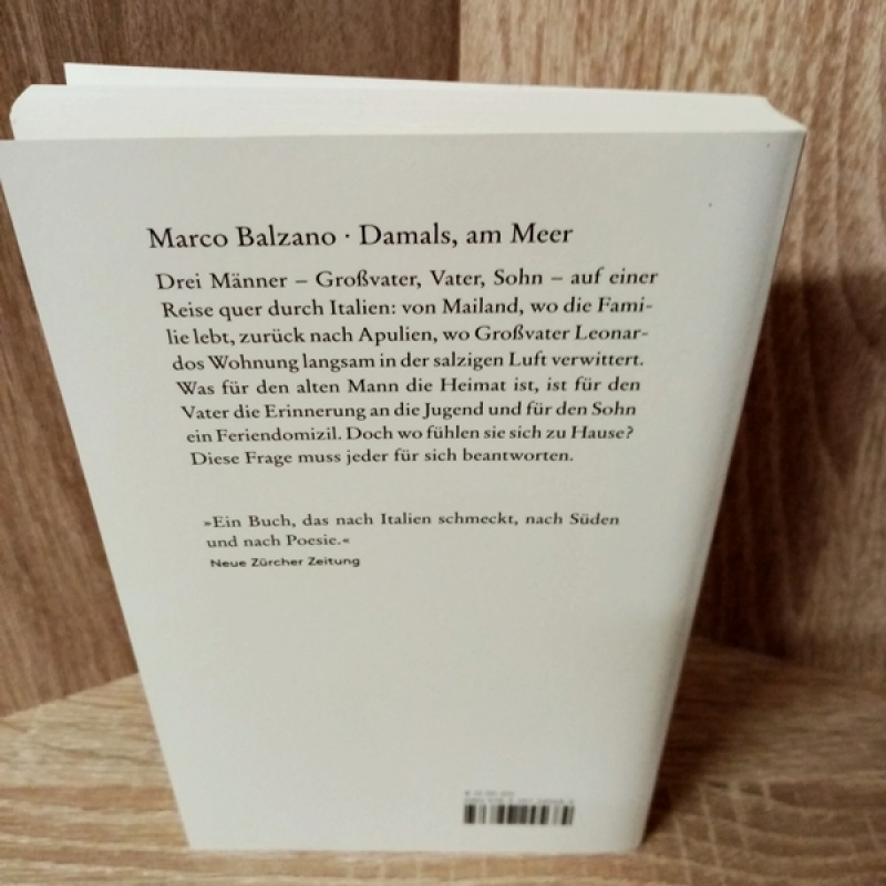 Balzano, Marco-Damals, am Meer