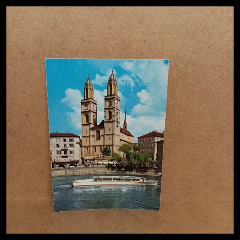 Ak-A 376-Zürich-Grossmünster.