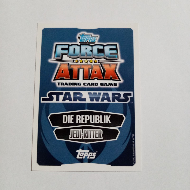 Force Attax Card. JEDI-RITTER. Nr. 75