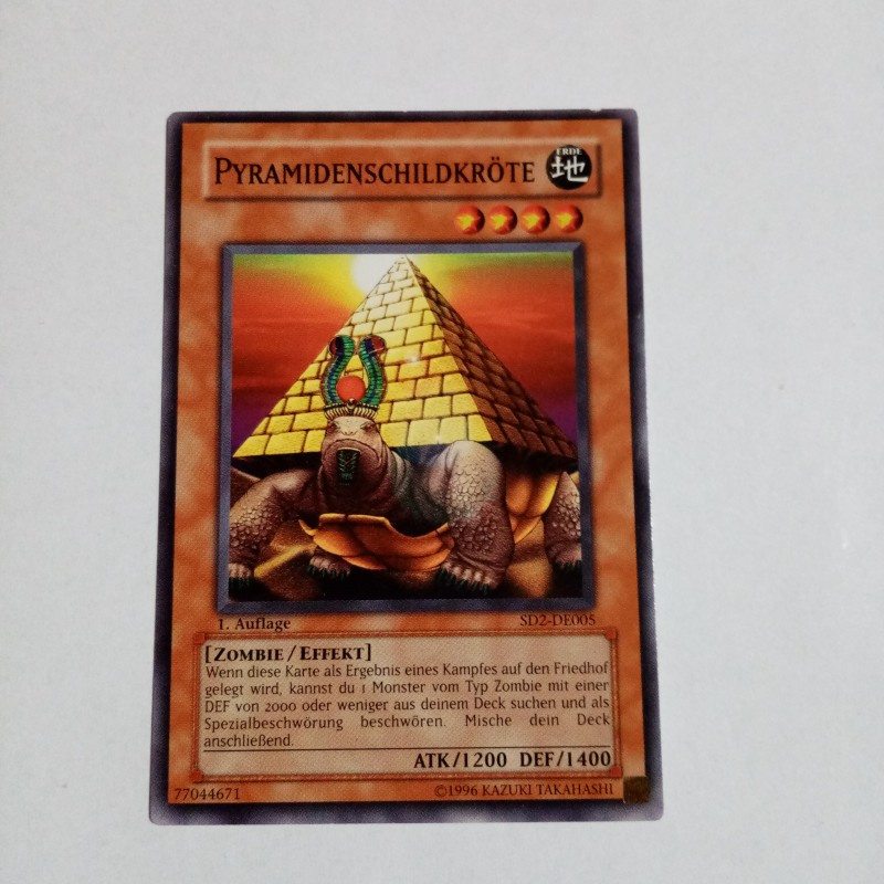 Konami - SAMMELKARTE.PYRAMIDENSCHILDKRÖTE.