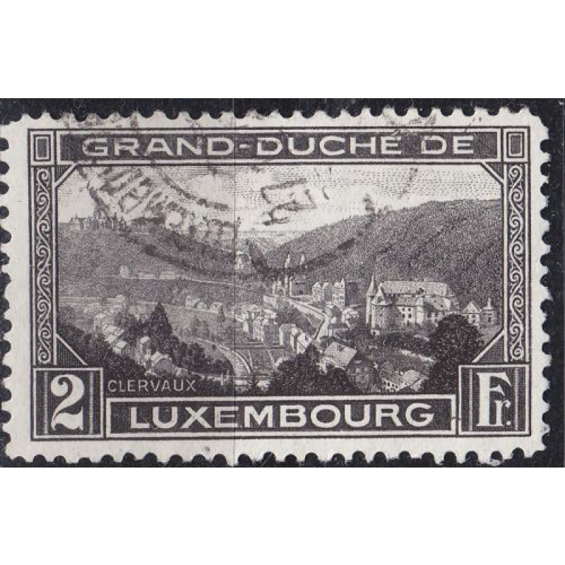 LUXEMBURG LUXEMBOURG [1928] MiNr 0207 A ( O/used )