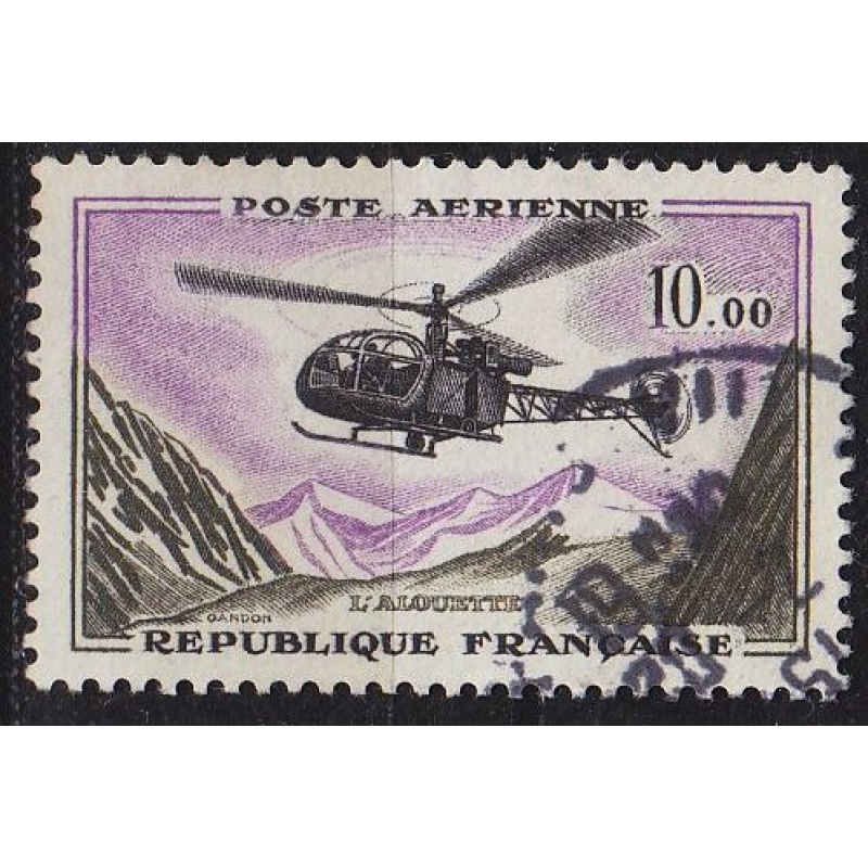 FRANKREICH FRANCE [1960] MiNr 1282 ( O/used ) Flugzeug