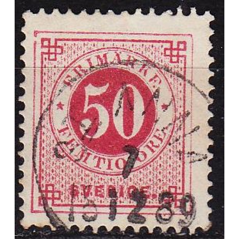 SCHWEDEN SVERIGE [1886] MiNr 0036 ( O/used )